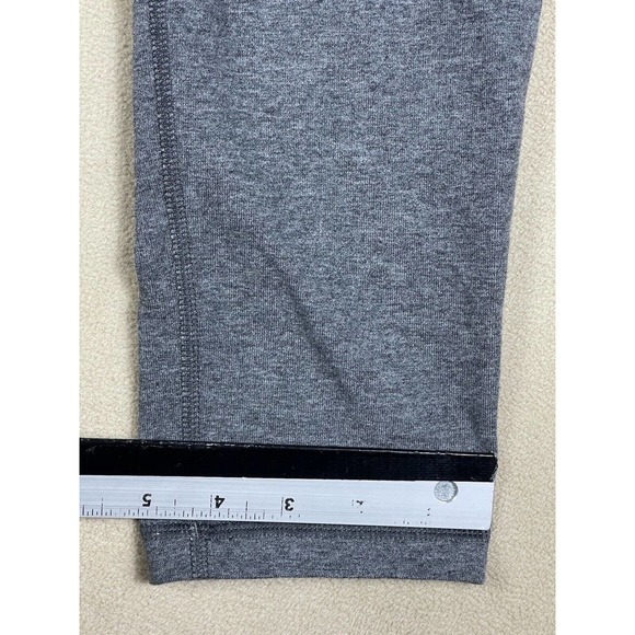 Under Armour Favorite Split Word Mark Leggings Womens XL Elastic Waist Gray - Picture 6 of 10